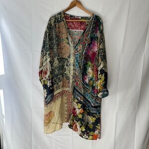 Floral Patchwork Kimono